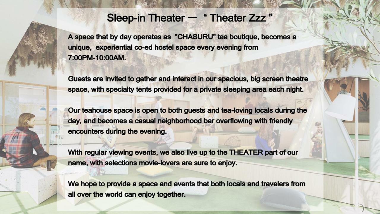 Theater Zzz Hostel Tokyo Exterior photo